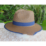 Fedora Golf Hats Summer Beach Sun-Proof Sun Protection Straw Cowboy Hat