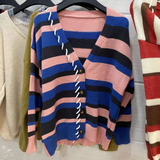 Preppy Aesthetic Sweater Autumn Women Loose Sweater Women