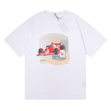 Rhude T Shirt Rhude F1 Racing Gran Prix Circuit De Monaco HD Printing