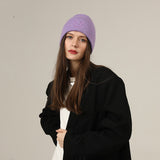 Toboggan Hat Knitted Hat Autumn and Winter Beanie Hat