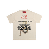 Rrr123 T Shirt Jerry Same Vintage Matthew Poisonous Snake Python Printed T-shirt