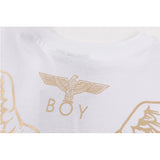 Boylondon T Shirt retro Training practicality fashion slim Casual Fashionable