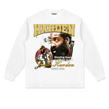 James Harden Shirt Vintage Harden Printed Long Sleeve T-shirt Heavy Loose