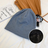 Women's Winter Hats Women's Winter Beanie Hat Spring and Autumn Thickened Knitted