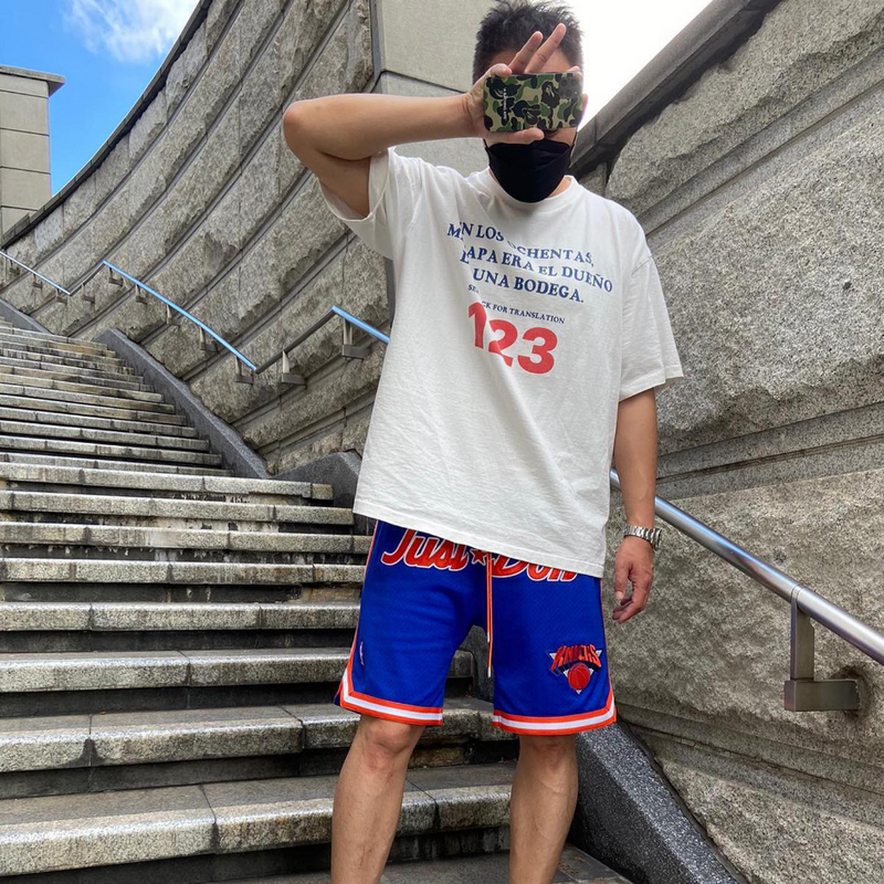 Rrr123 T Shirt Pope Print Short Sleeve Loose T-shirt