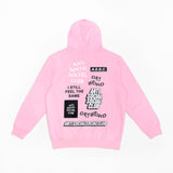 Anti Social Club Hoodie Brushed Hoody Men's Women's Hoodie Coat