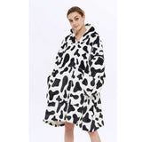 Hoodies Blankets Lambswool Double-Layer Large Size Home Casual Wear Lazy