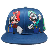 Mario Hat Cartoon Animation Peripheral Embroidered Hip Hop Baseball Cap