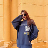 Cpfm Sweatshirt Printed round Neck Long Sleeve Men and Women Loose