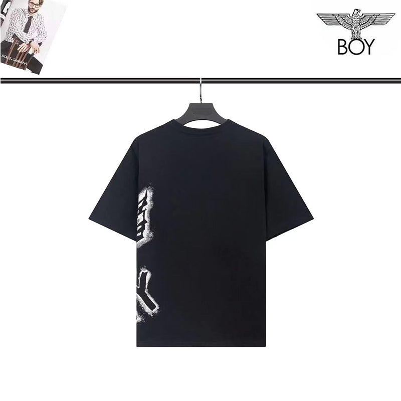 Boylondon T Shirt Casual Fashionable Plus Size Sports Eagle Wings