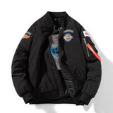NASA Varsity Jacket Casual Jacket Men's and Women's Loose Embroidered Baseball Uniform
