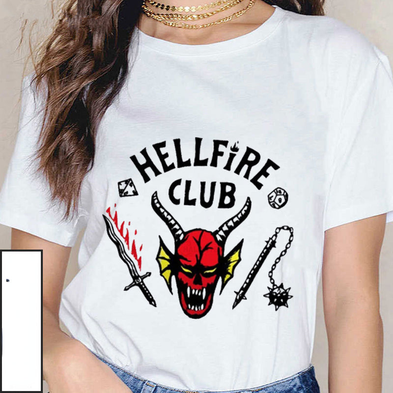 Hellfire Club Shirt T-shirt Hellfire Club Short Sleeve