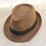Mens Kentucky Derby Hats Fedora Hat Straw Hat Men's Top Hat Sun Hat