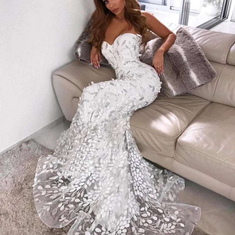 Formal Dresses & Gowns Women's Sexy Sleeveless Dress Slim-Fit Sheath Dress