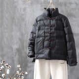 Women Winter Coat Puffer Jacket Down Coat Winter Stand Collar Lightweight White Duck Down Jacket Coat for Women
