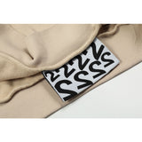 Rrr123 Hoodie Loose Distressed Contrast Color Hoodie for Men and Women