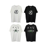 Ow NBA Embroidered Short-Sleeved T-shirt Casual Fashionable Couple t shirt
