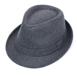Mens Kentucky Derby Hats Autumn Winter Billycock Male British Woolen Hat
