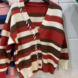 Preppy Aesthetic Sweater Autumn Women Loose Sweater Women
