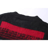 Ow Knitted Color Arrow Men and Women Couple Plus Size Casual Owt sweater