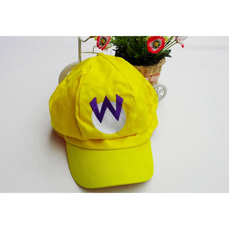 Mario Hat Mario Octagonal Cap Anime Sun Hat