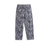 Kanye West Sunday Service Pant Vintage Scrape Jeans Men's Loose Straight