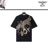 Boylondon T Shirt Casual Fashionable Plus size sports retro