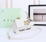 Off White Bag Casual Outdoor Convenient Tote Bag