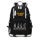 Stranger Things Backpack Men's and Women's Casual Backpack Teenagers Schoolbag