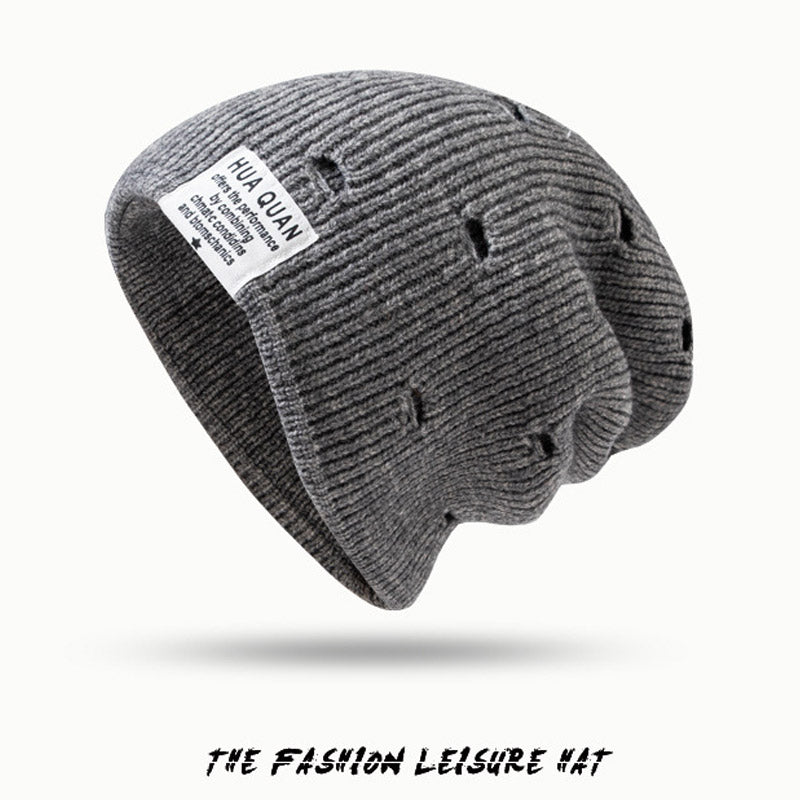 Toboggan Hat Warm Ear Protection Hat Knitted Hat for Men