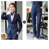 Womens Autumn Uniform Designs Formal Style Office Lady Bussiness Attire Work Suit