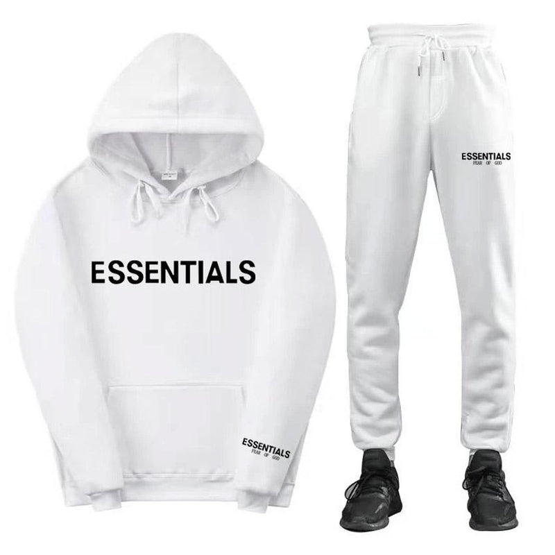 Fear of God Fog Essentials Set Sweater Men and Women Double Line High Street Fashion Brand Fall Winter Coat