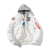 NASA Varsity Jacket Casual Jacket Men's and Women's Loose Embroidered Baseball Uniform