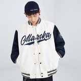 Alaska Varsity Jacket Men's Baseball Jersey Spring Loose Casual Jacket