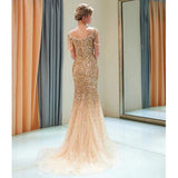 Bohemian Coachella Outfits Sexy Raglan Sleeve V-neck Slim Dress Bronzing