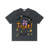 Preppy Aesthetic T Shirt Printed T-shirt Cotton Short Sleeve T-shirt