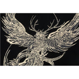 Boylondon T Shirt plus Size Sports Retro Eagle Print