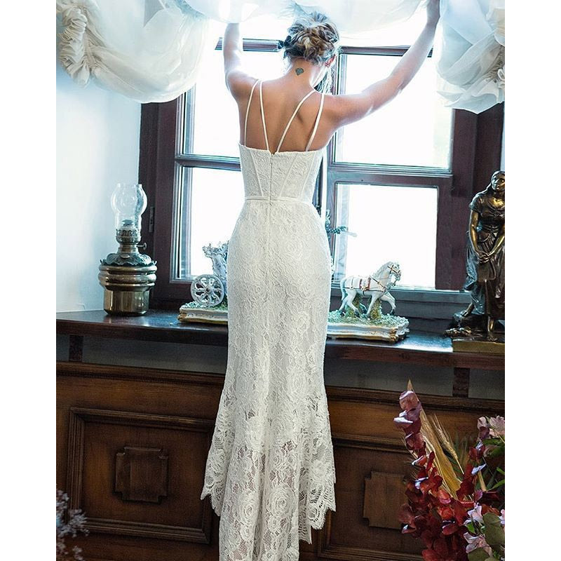 Women Lace Wedding Dress