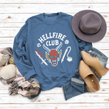 Hellfire Club Shirt Women's Sports Long Sleeve Pullover Hoodie