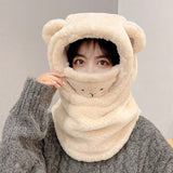 Women Winter Hats Plush Hat Autumn Winter Windproof Hat