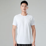 Sweat Wicking Shirt Quick-Drying T-shirt Men 'S Short-Sleeved Round Neck Sportswear