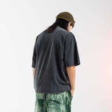 Oversized 90S T Shirt Summer Menswear God Tears Printed Men's Loose Short Sleeve T-shirt