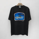Rhude T Shirt Limited Rhude Casual Hip Hop Loose round Neck Short Sleeve T-shirt