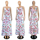 Nina Parker plus Size Dresses Sexy Strap Beach Chiffon Dress