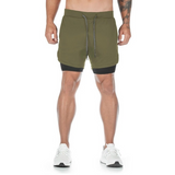 Men Sports Flex Shorts Men's Solid Color Shorts