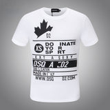 Dsq2 T Shirt DSQ Lian D2 Casual Sports Printed Short Sleeve Summer Men