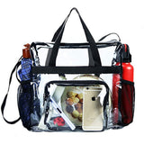 Clear Backpack Capacity Transparent Bag Casual Fashion