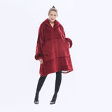 Hoodies Blankets Large Size Home Leisure Lazy Clothes Lambswool