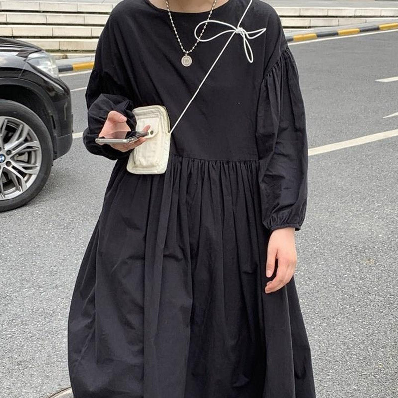 Daisy Buchanan Dress Loose plus Size French Retro Simple Dress