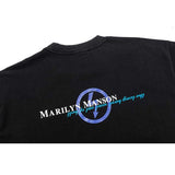 Marilyn Manson T Shirt High Quality Vintage Distressed Loose T-shirt for Men and Women